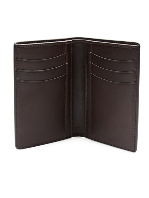 mens vertical bifold wallets